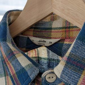 3sixteen crosscut flannel shirt